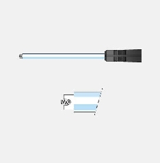 80109 High temperature surface probe